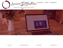 Tablet Screenshot of lucianodebastiani.com